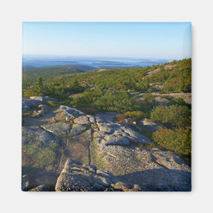 Morgonatop Cadillac Mountain i Acadia Magnet