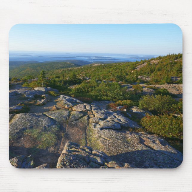 Morgonatop Cadillac Mountain i Acadia Musmatta (Framsidan)