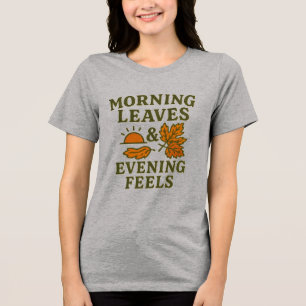 Morgonblad & Kvällskänslor T-Shirt   Mysig 