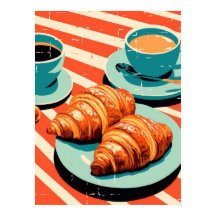 Morgonbliss: Croissants och Coffee