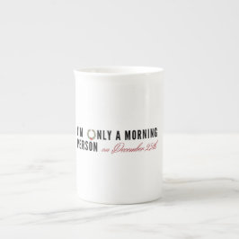 Morgondagen den 25 december, Roligtens jul Benporslin Mugg