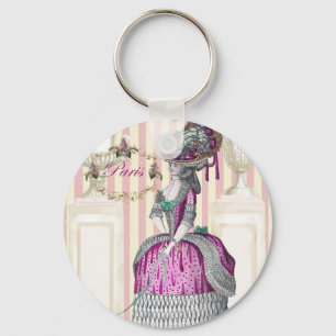 Morgondagen nedför Champs-Élysées Nyckelring