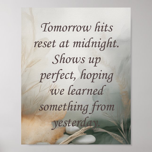 Morgondagen  poster (Framsidan)