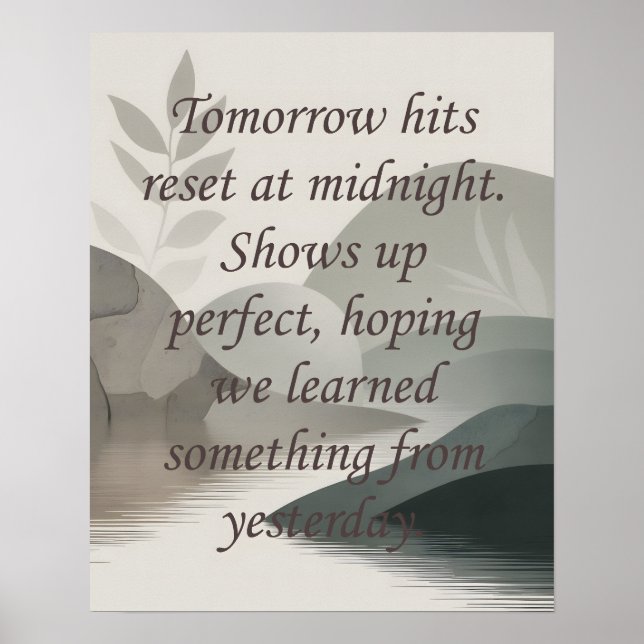 Morgondagen  poster (Framsidan)