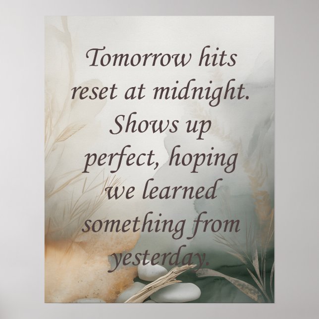 Morgondagen  poster (Framsidan)