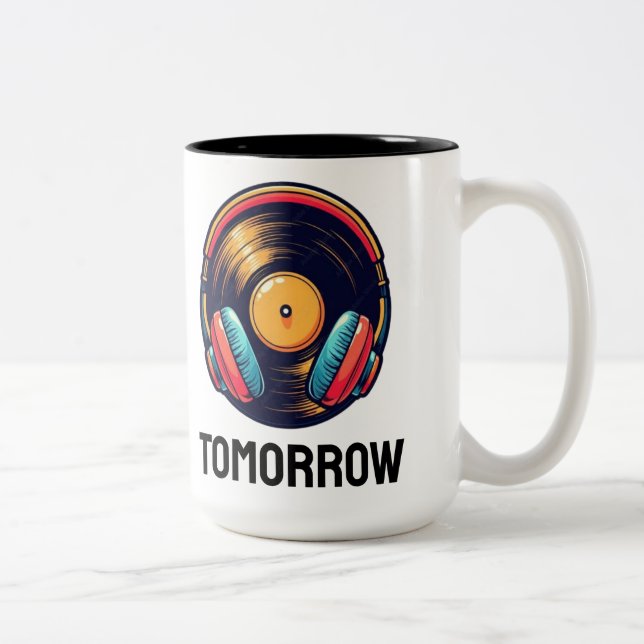morgondagen Två-Tonad mugg (Höger)