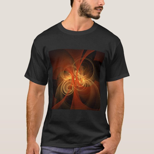 Morgondagens Abstrakt Art T-shirt (Framsida)