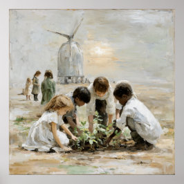 Morgondagens gäst: Barnen i Garden Poster