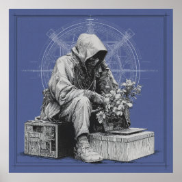 Morgondagens himmel - Solarpunk Poster