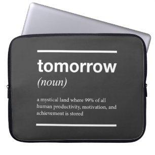 Morgondagens inspirerande Laptop sleeve