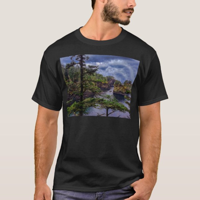 Morgondagens OS-peninsula Cape Flattery T Shirt (Framsida)