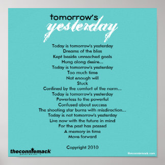 Morgondagens Poster i går