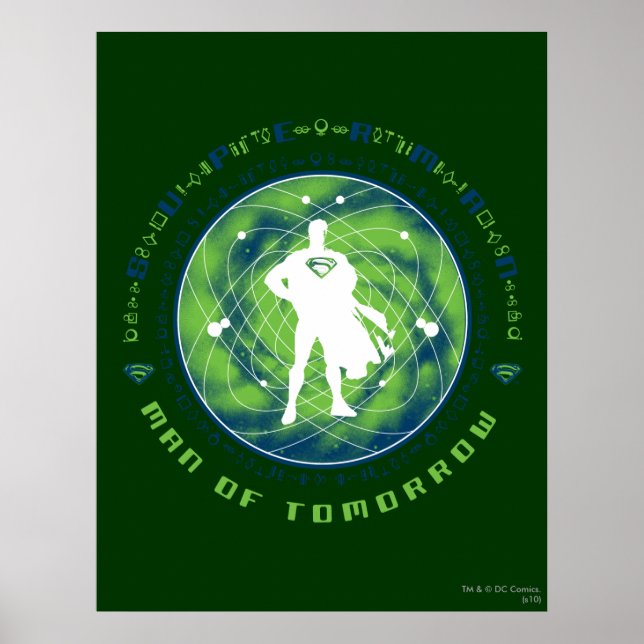 Morgondagens superman poster (Framsidan)