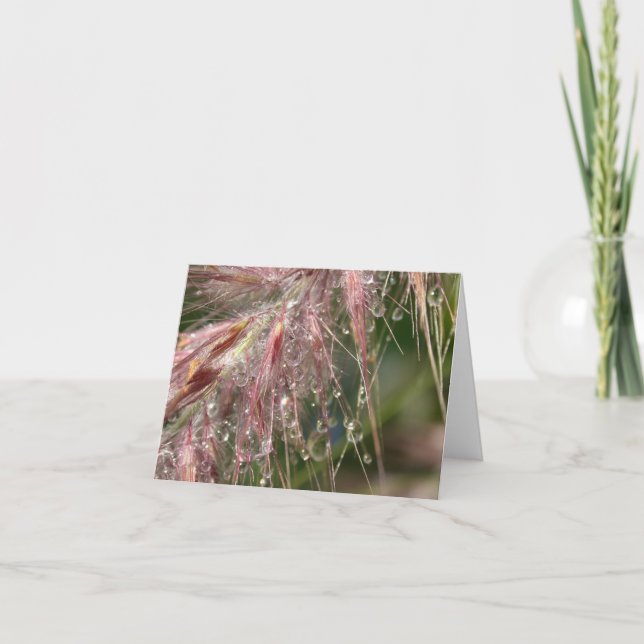 Morgondagg noterar kortet kort (Framsida)