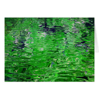 Morgondagg: Vätskedrömmar.  Abstrakt Digital Art. Hälsningskort