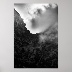 Morgondimma på den stora krökningen poster