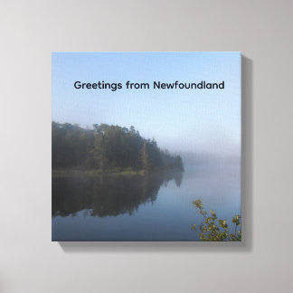 Morgondunst  canvastryck