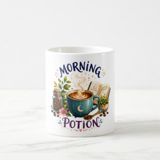 Morgonelixir – Magisk Kaffeälskare Mysig Design Kaffemugg