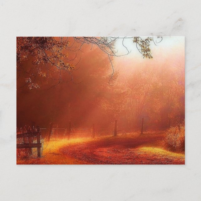 Morgonen har brutits vykort (Framsida)