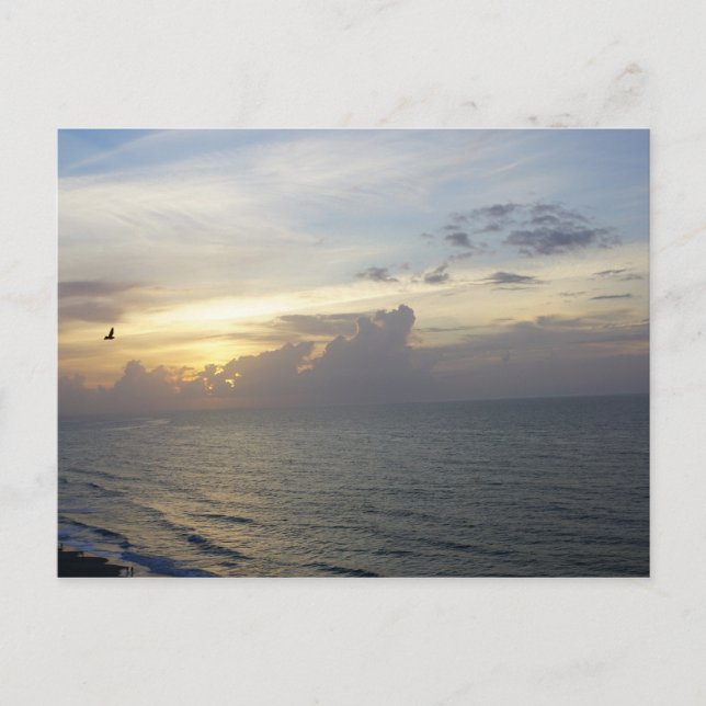 Morgonen har brutits vykort (Framsida)