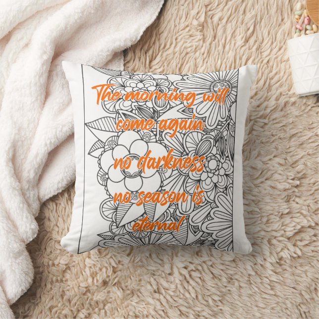 Morgonen kommer att kom igen kudde (Filt)