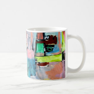 Morgonen tänder kaffemugg
