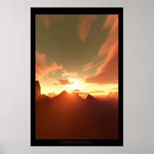 Morgonen tänder poster