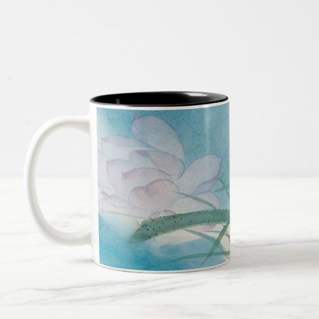 Morgonen tänder Två-Tonad mugg (Vänster)