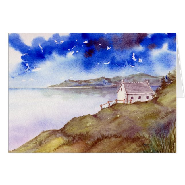 Morgonens dödlighet hälsningskort (Framsidan Horizontal)