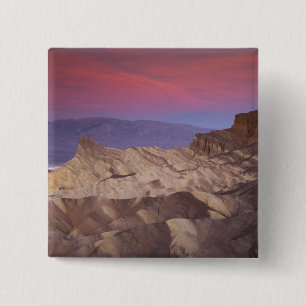 Morgonens första ljus på Zabriskie Point och 2 Knapp