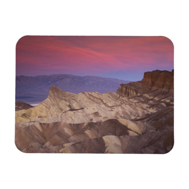 Morgonens första ljus på Zabriskie Point och 2 Magnet (Horisontell)
