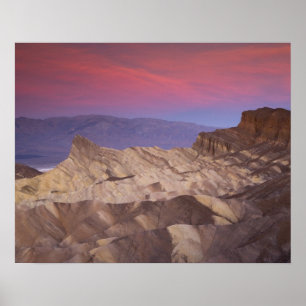 Morgonens första ljus på Zabriskie Point och 2 Poster