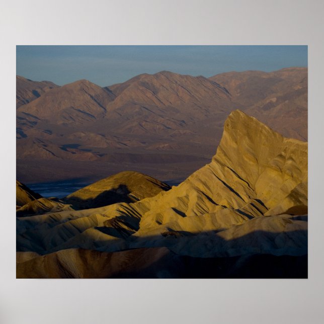 Morgonens första ljus på Zabriskie Point och 3 Poster (Framsidan)
