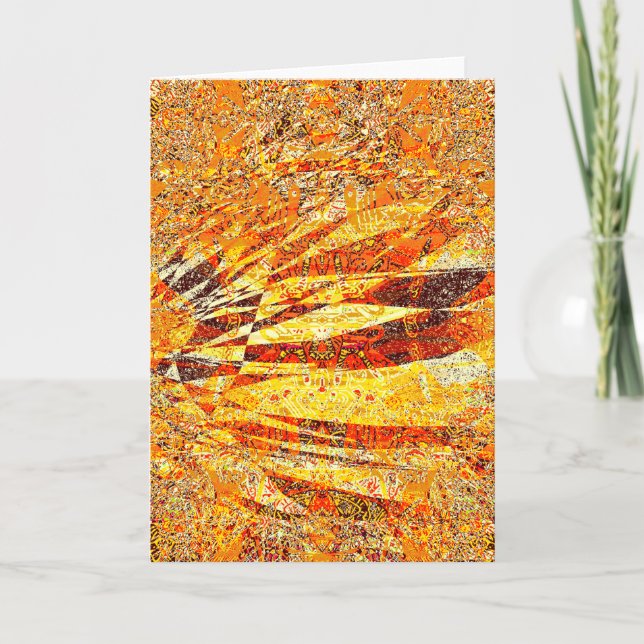 Morgonens inbrytning kort (Framsida)