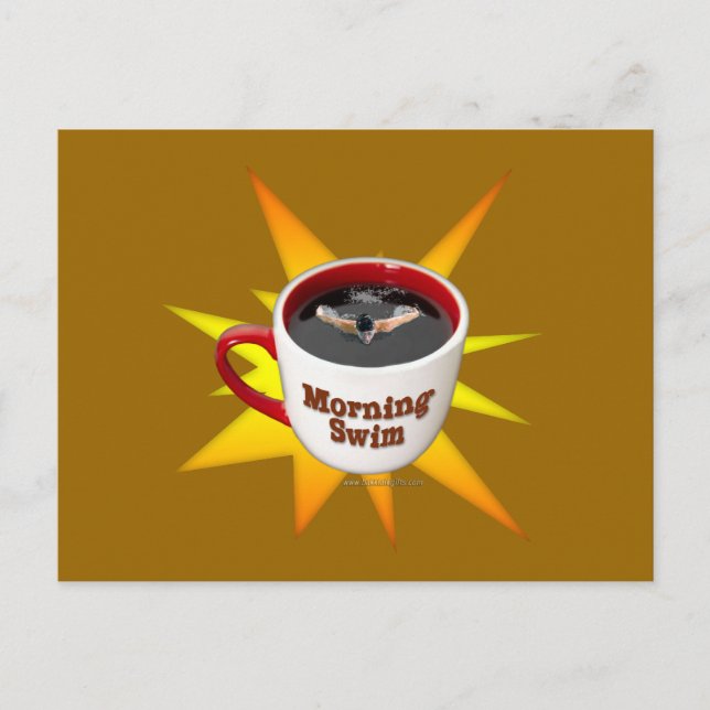 Morgonens Simma... Vykort (Framsida)