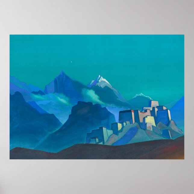 Morgonens stjärna av Nicholas Roerich Poster (Framsidan)