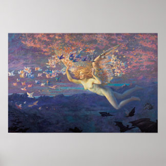 Morgonens vingar 1905 ERH Poster