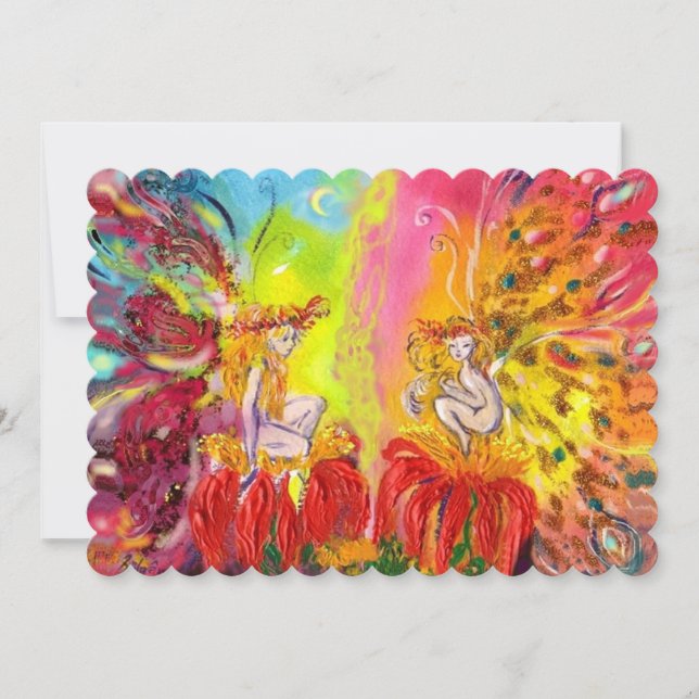 MORGONFAERIOR ,Magisk Blå Guld Glitter (Framsida)