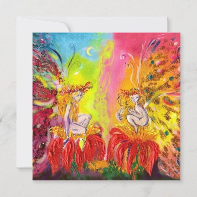 MORGONFAINS FAERIOR ,Magiska Guldgnistor Meddelande (Framsida)