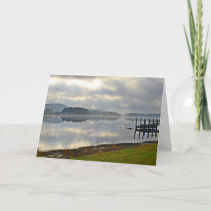Morgonfloden Mist Notecard Kort
