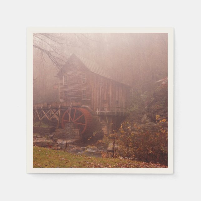 Morgonfog Pappersservett (Framsidan)