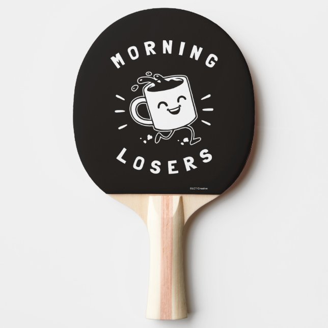 Morgonförlorare Pingisracket (Framsidan)
