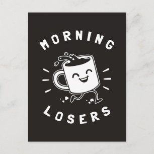 Morgonförlorare Vykort