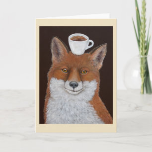 Morgonfoxkort Kort