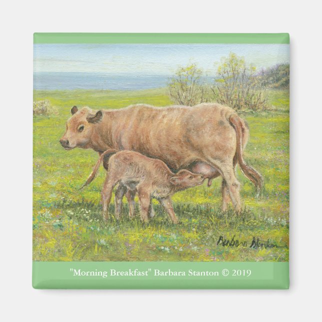 "Morgonfrukost" Magnet (Framsidan)