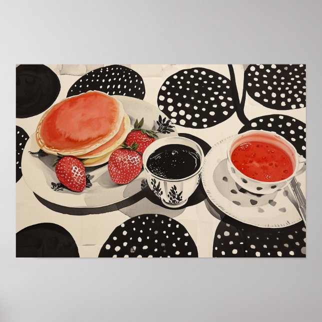 Morgonfrukost Poster (Framsidan)