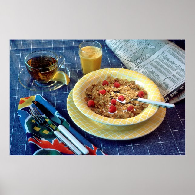 Morgonfrukost Poster (Framsidan)