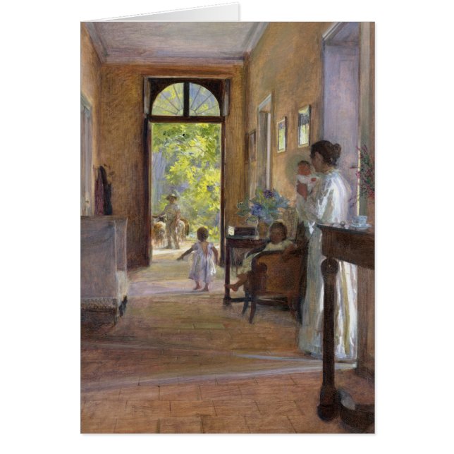 Morgonglädje Hälsningskort (Framsidan)