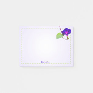 Morgonglasyr - Floral Photography Nature Post-it Block