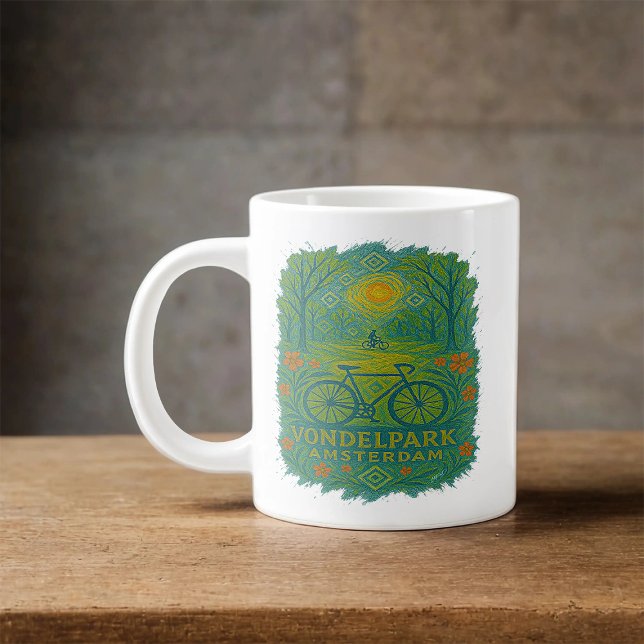 Morgonglöd i Vondelpark Jumbo Mugg (Skapare uppladdad)